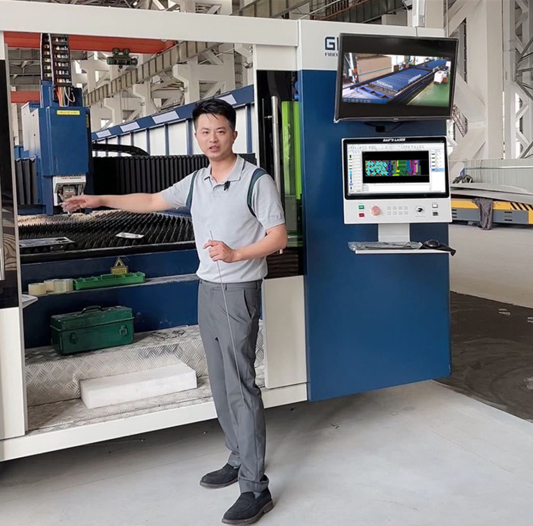 20000W Laser Gantry Cutting Machine